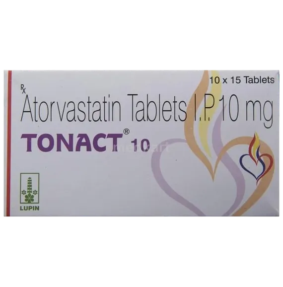 tonact 10mg tablet 15's